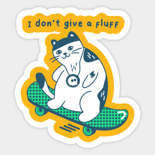 Give a fluff Sticker